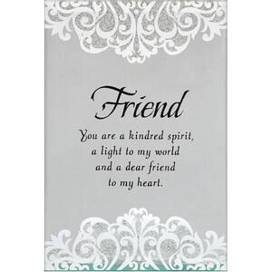 Kindred Spirit Friend Tealight Candle Holder : Gift Candle Holders